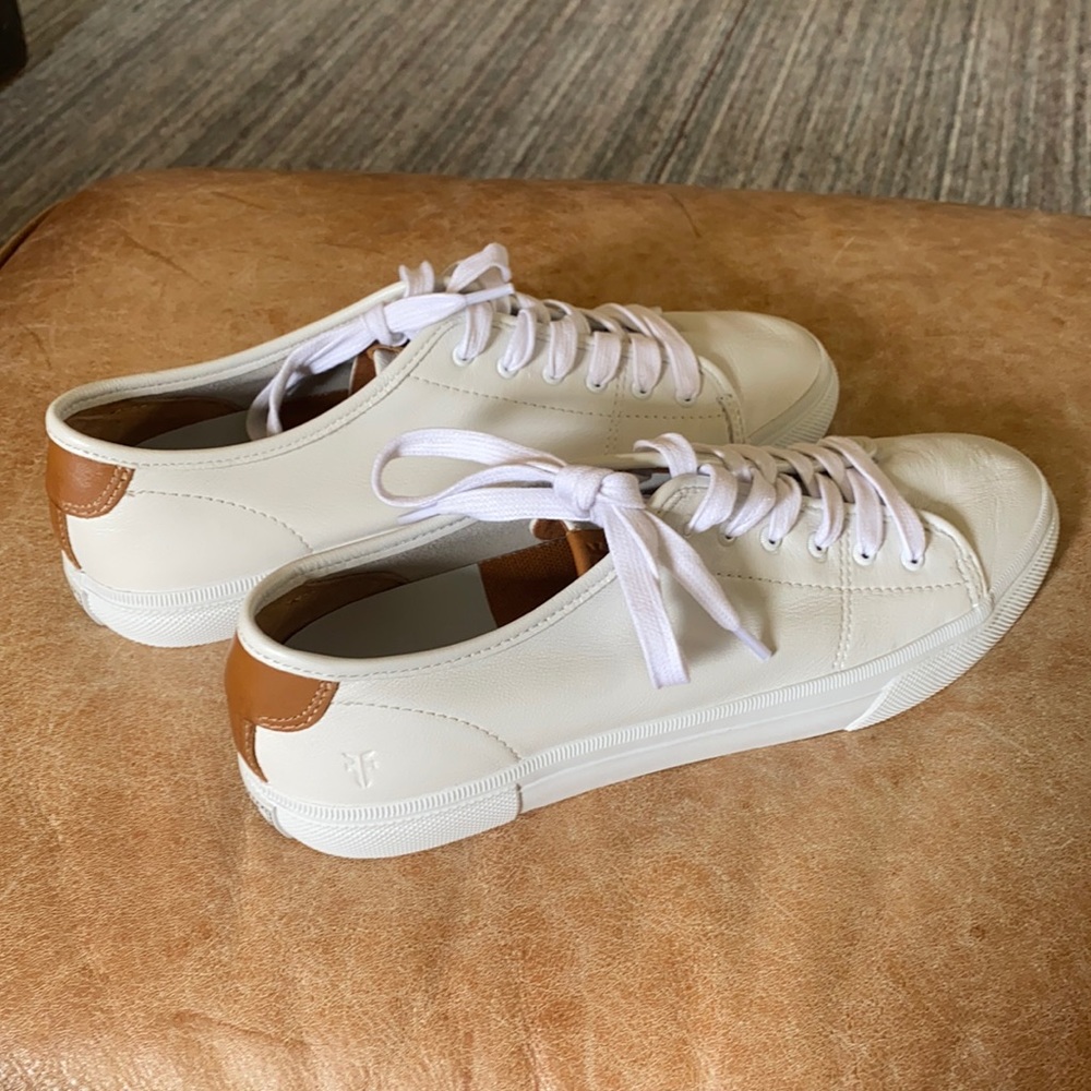 Frye white Leather sneaker